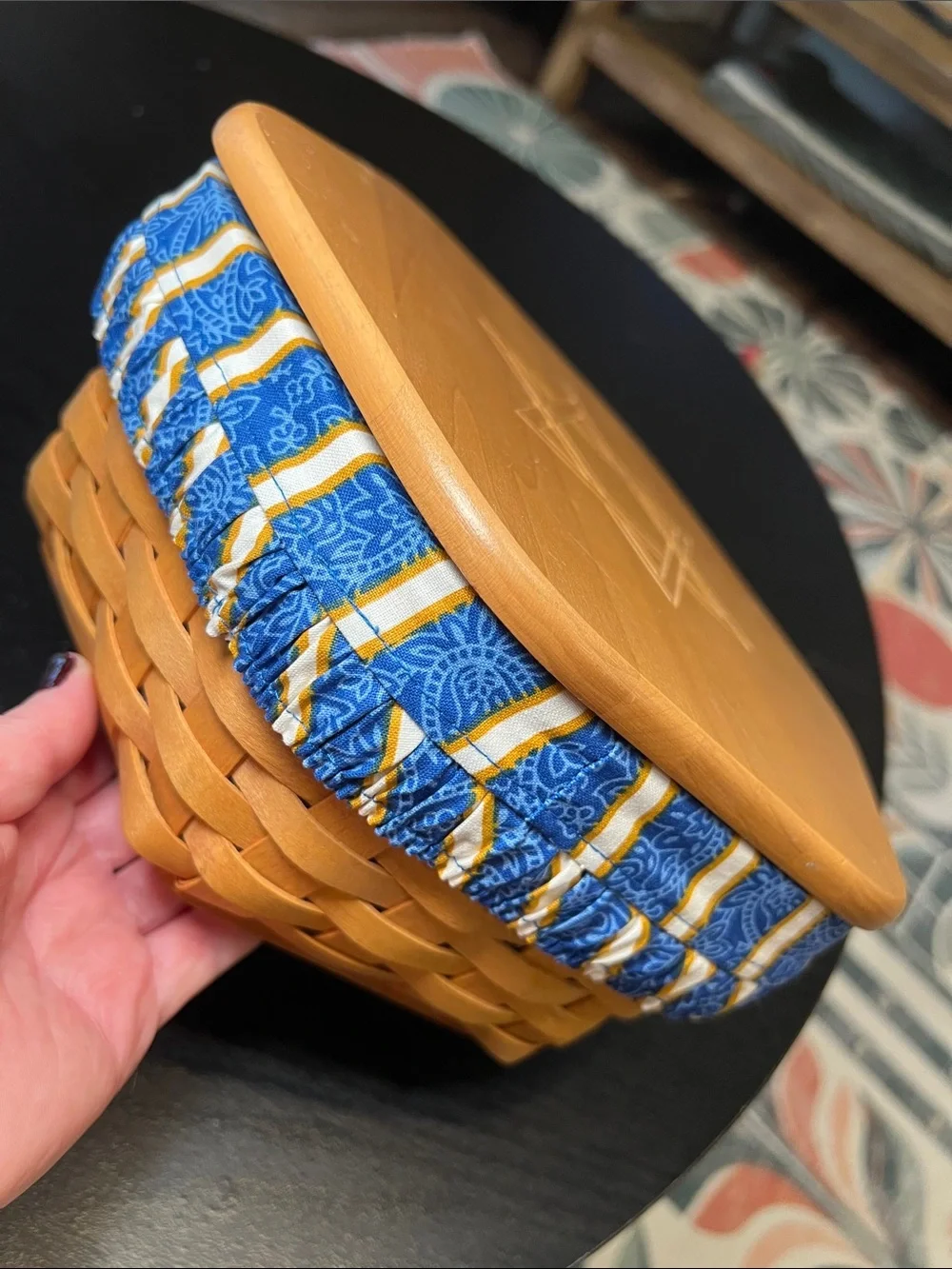 Longaberger 10x9” approximately